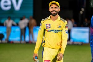 SMAT 2025: CSK captain Ruturaj Gaikwad hits a blazing 48 ball 97 in SMAT for Maharashtra