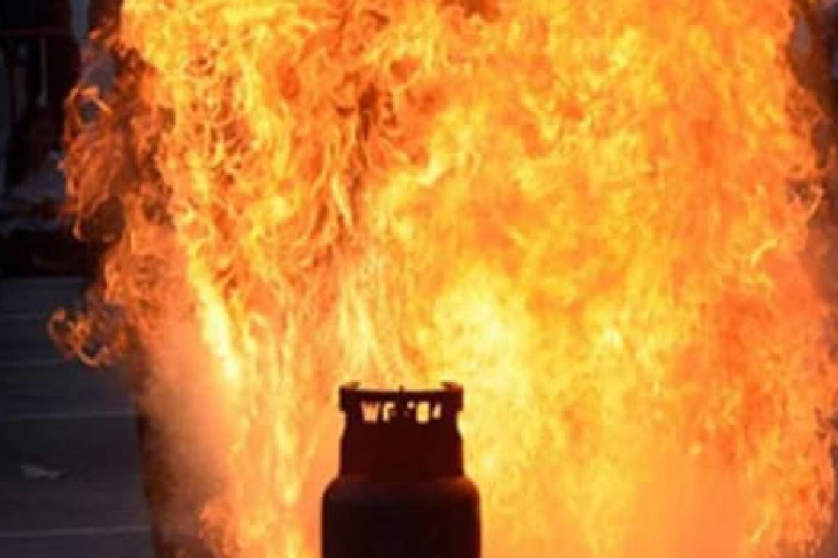 gas cylinder blast