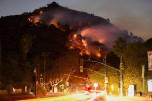 Los Angeles wildfire